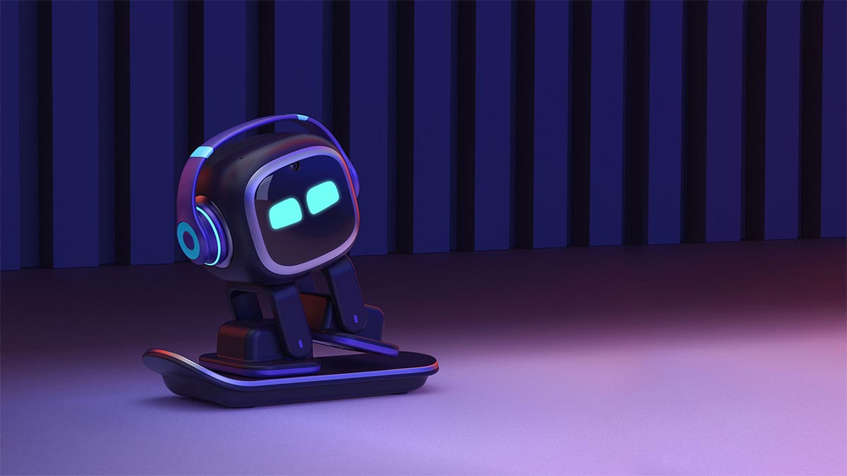 Bigger picture: EMO the desktop pet • thedroidyouarelookingfor